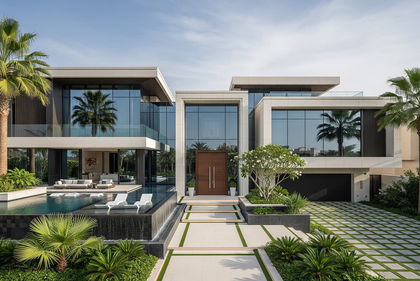 villa exterior contractor