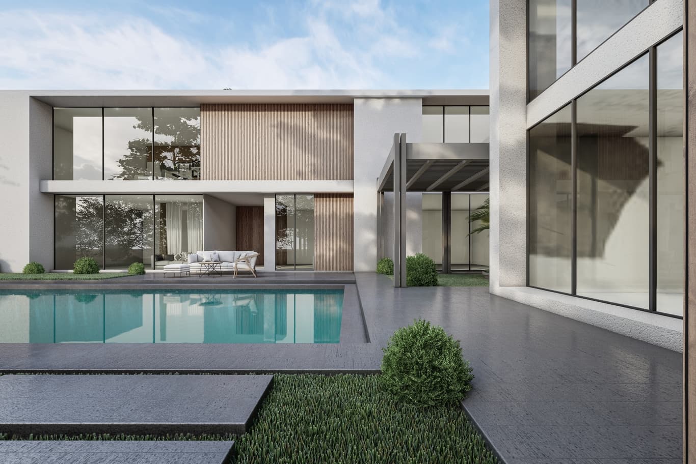 residential pool construction UAE