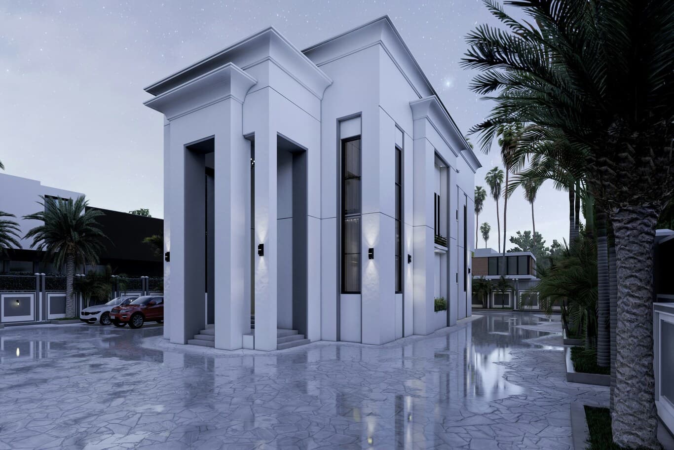 villa rebuild cost Dubai