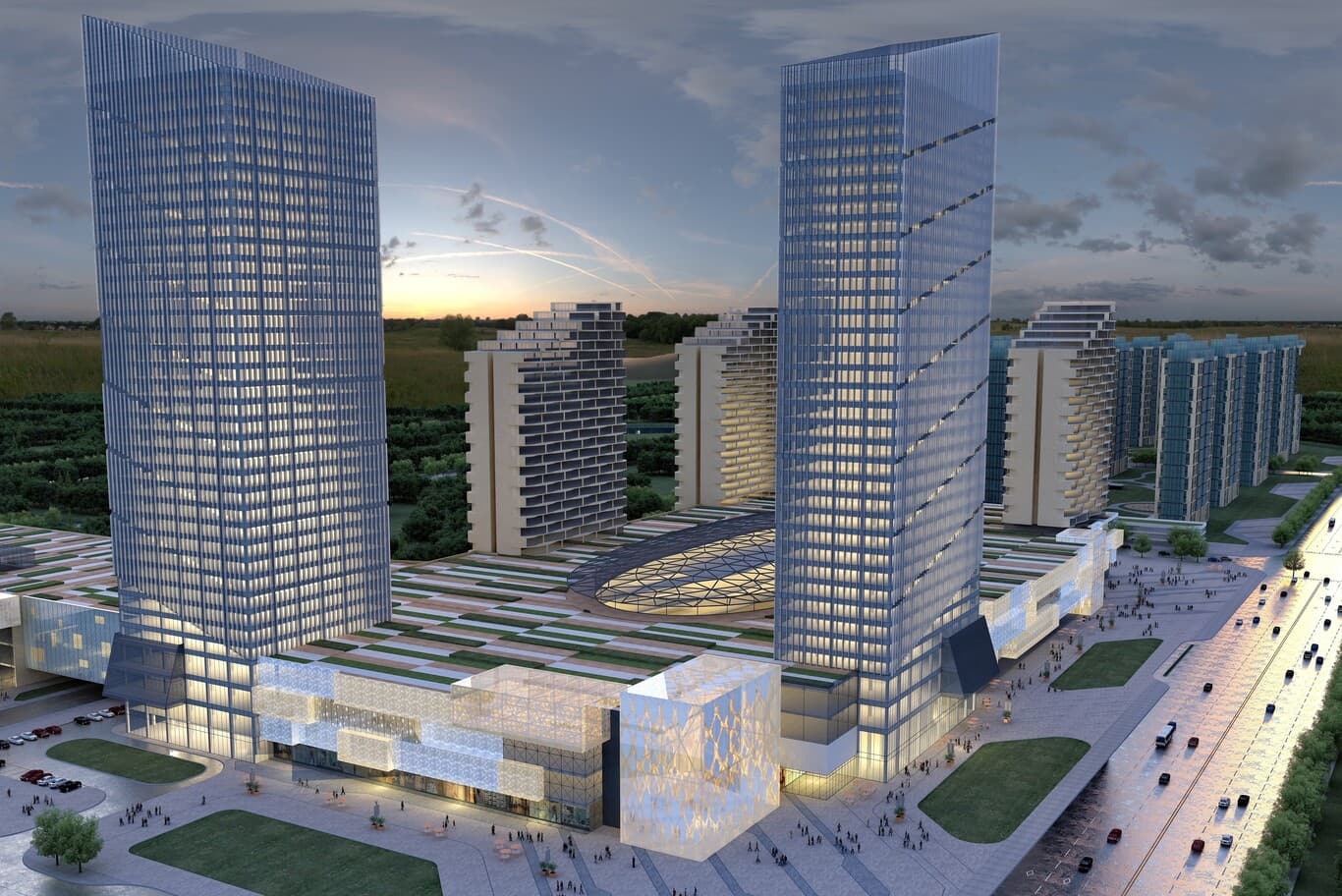 high-rise construction contractor Dubai